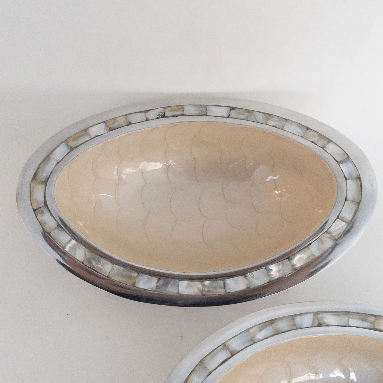 Julia Knight Oval Pagoda Bowl Pair