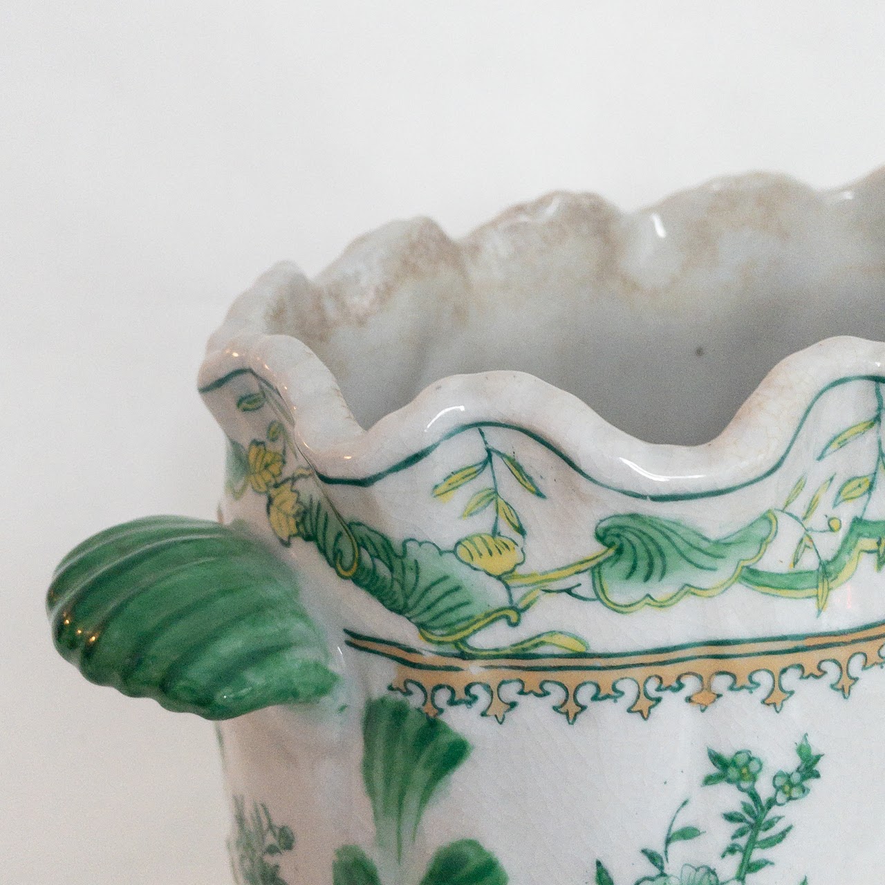 United Wilson Porcelain Factory Footed Small Planter