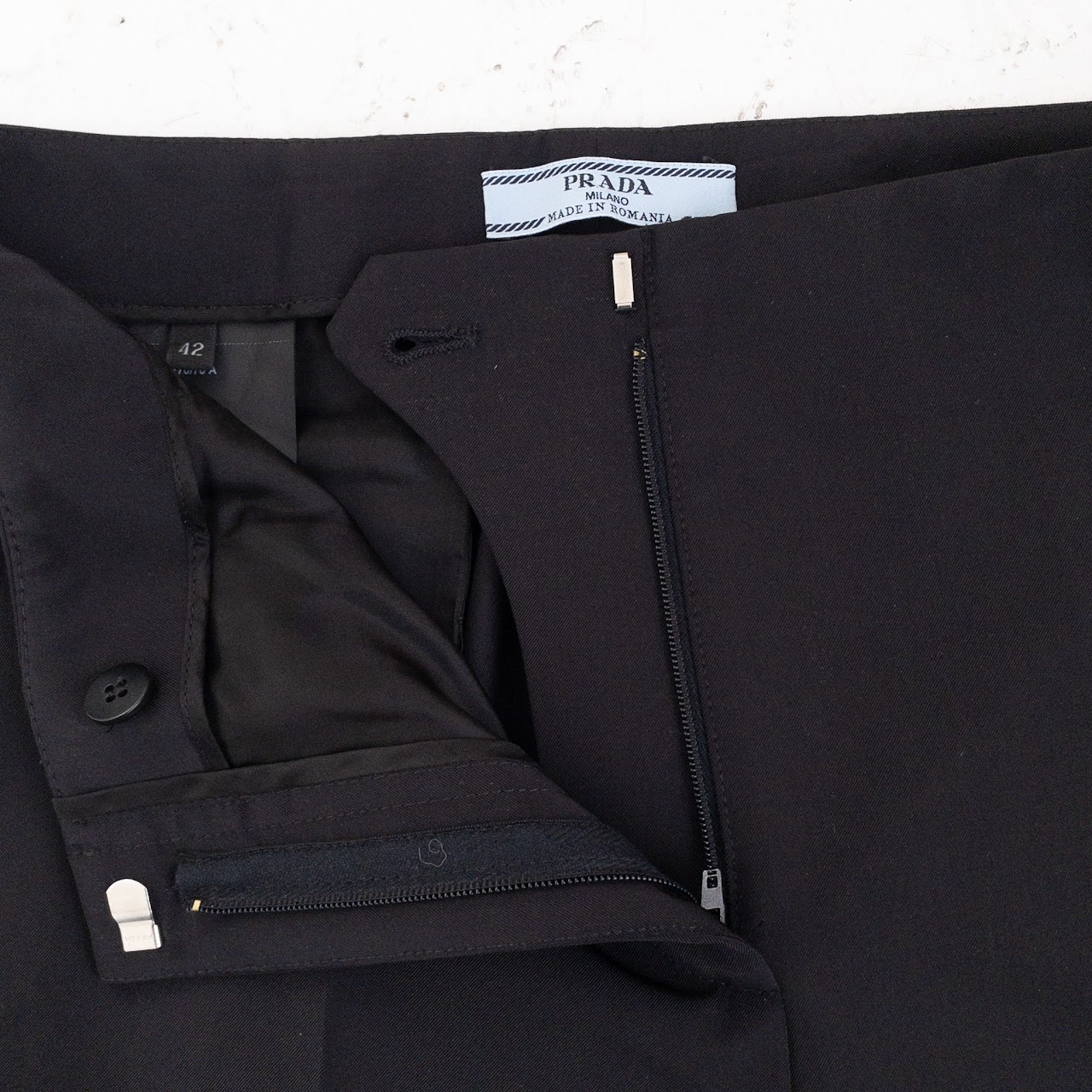 Prada Black Trousers