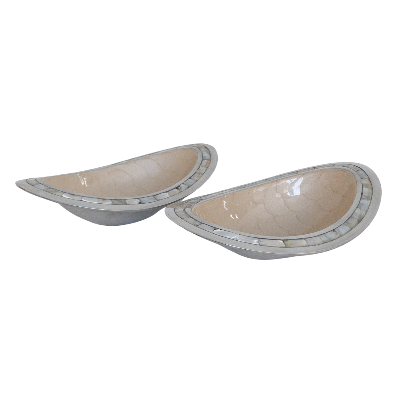 Julia Knight Oval Pagoda Bowl Pair