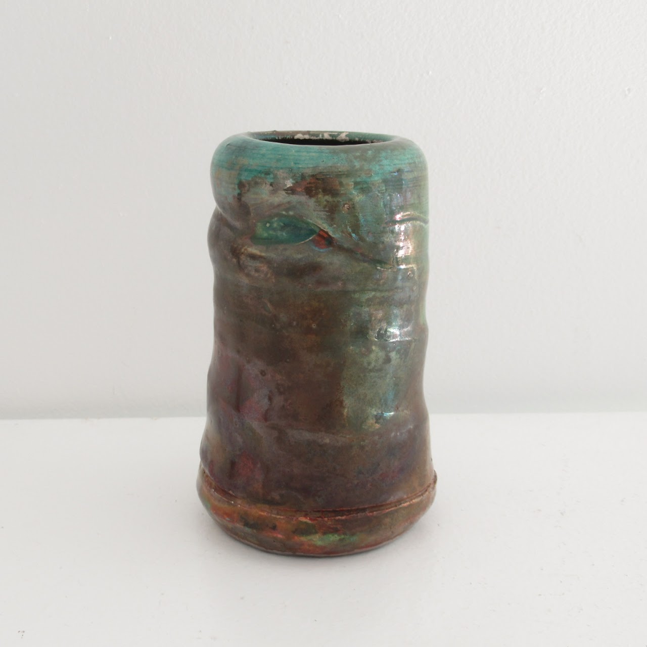 Signed Lusterware Vase