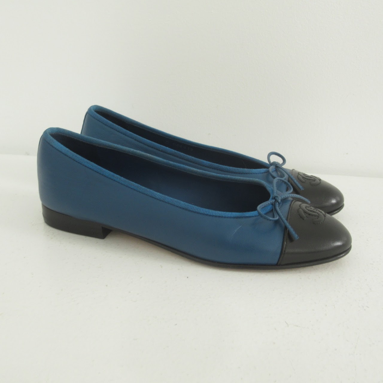 Chanel Cap Toe Ballet Flats