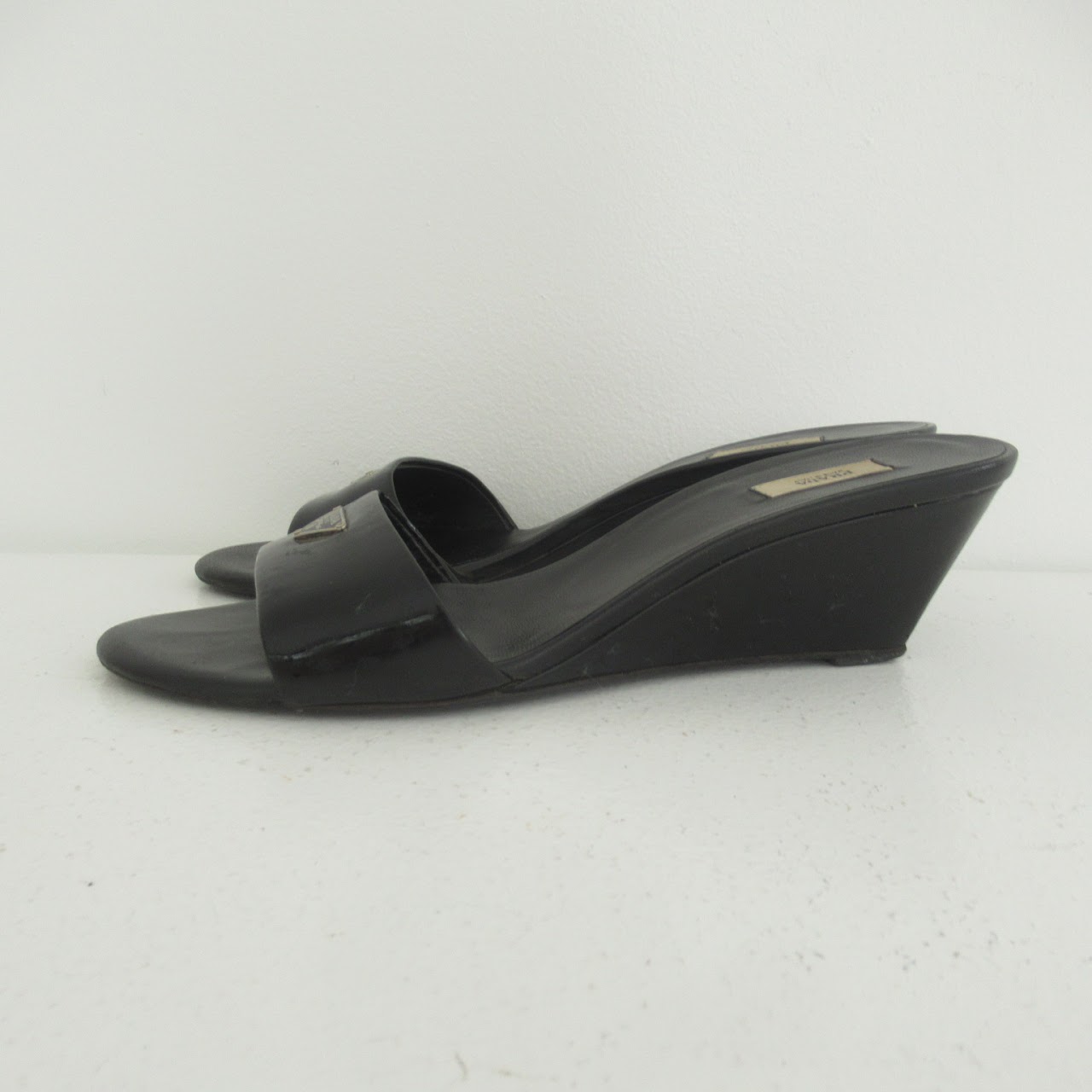 Prada Patent Leather Mules