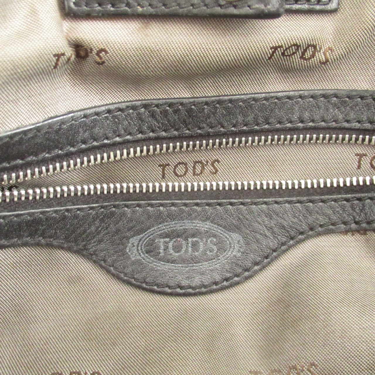 Tod's Coated Canvas Shoulder Bag