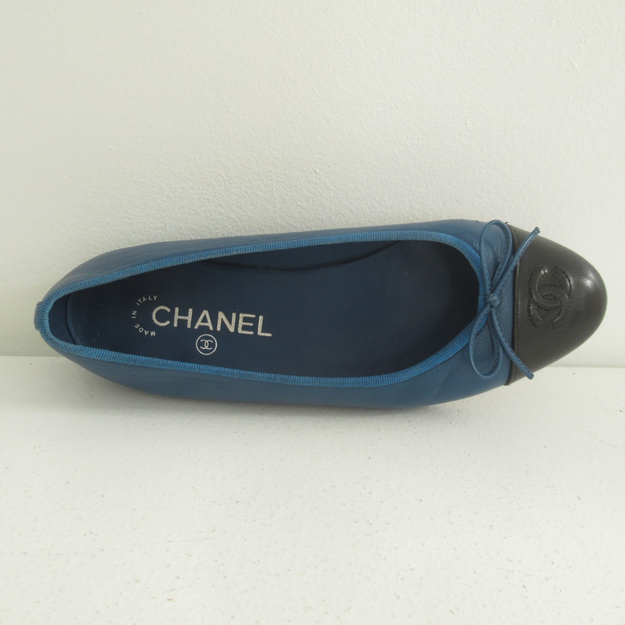 Chanel Cap Toe Ballet Flats