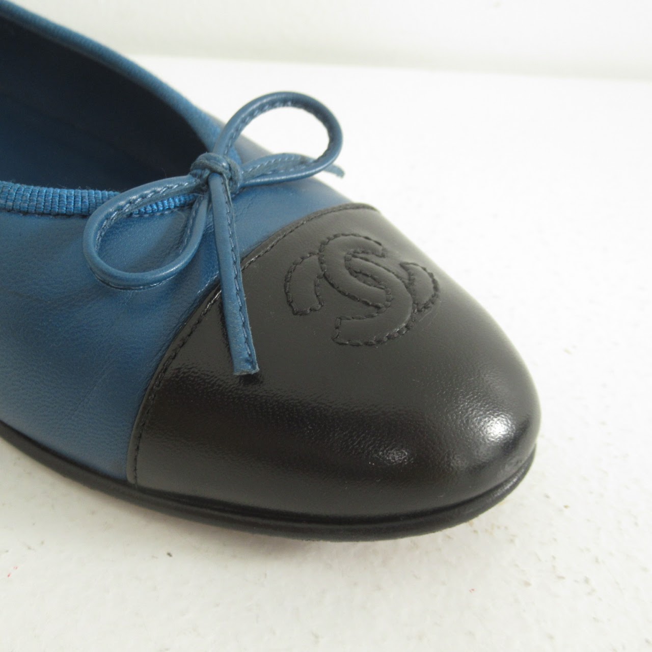 Chanel Cap Toe Ballet Flats