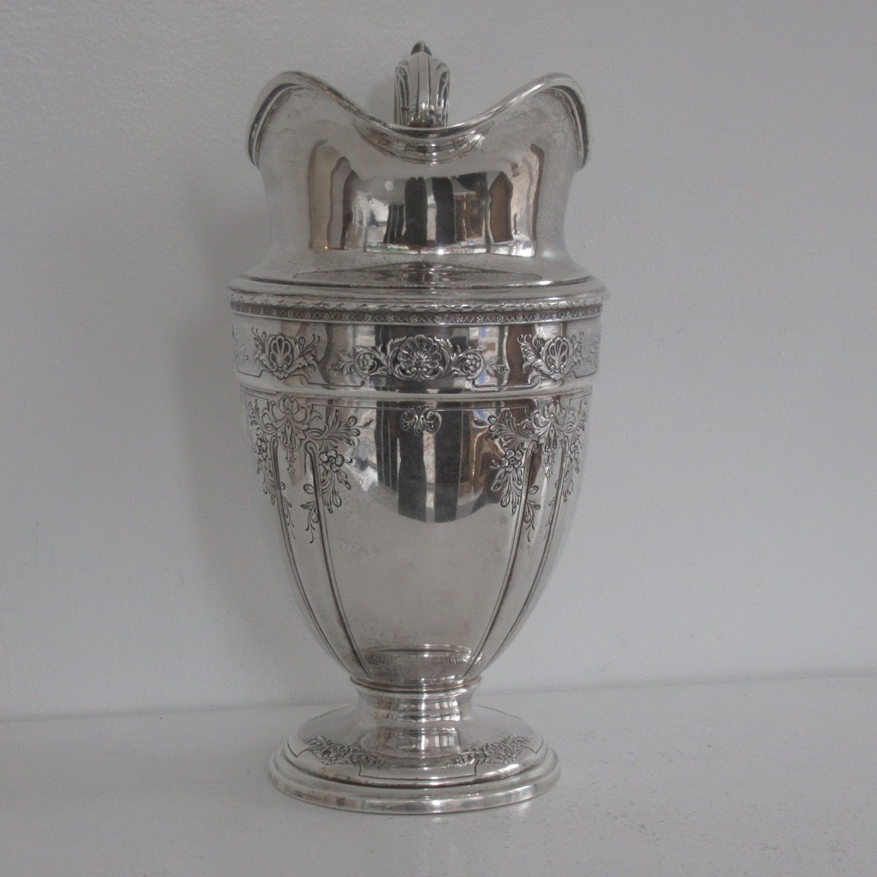 Sterling Silver Ornate Pitcher