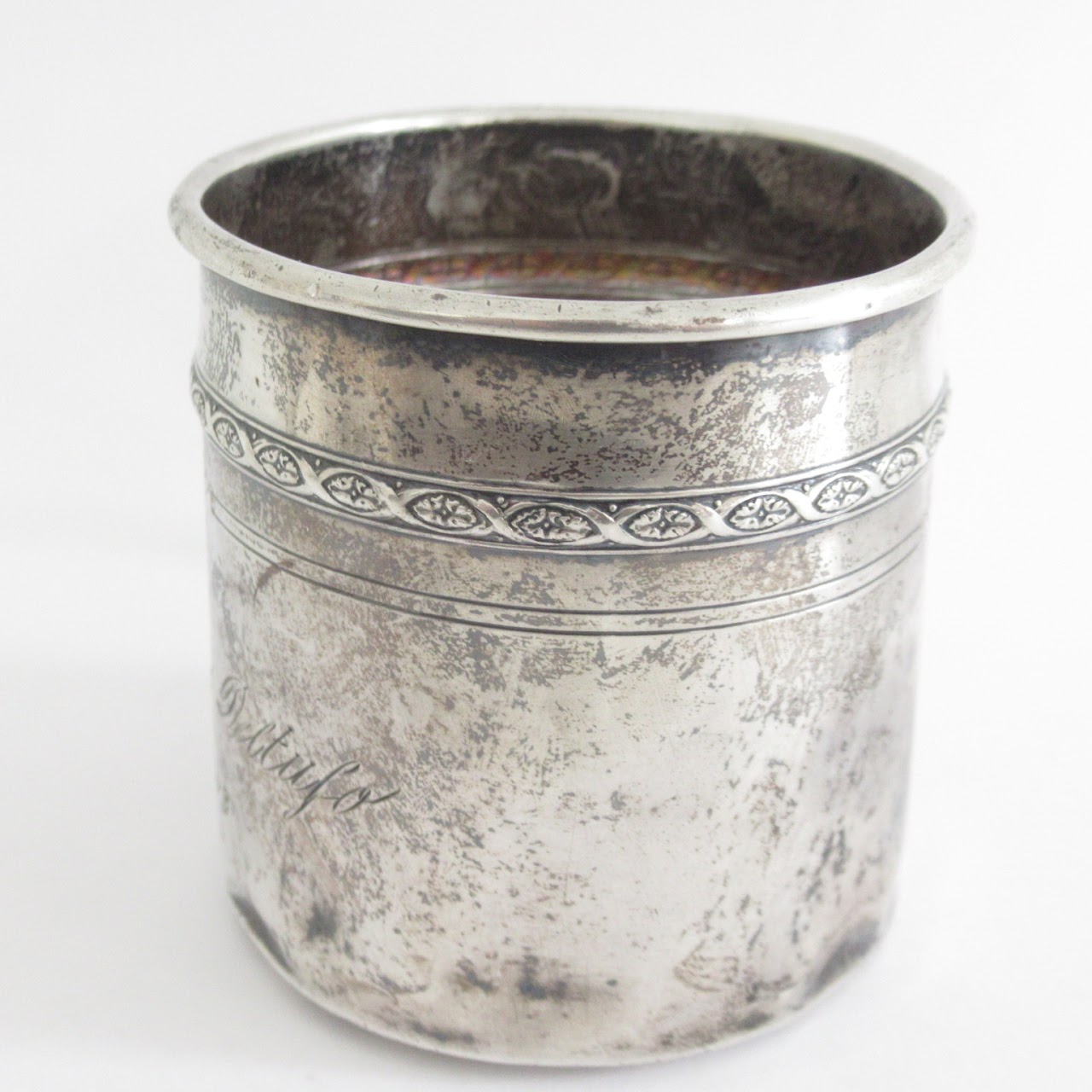 Sterling Silver Baby Cup Pair