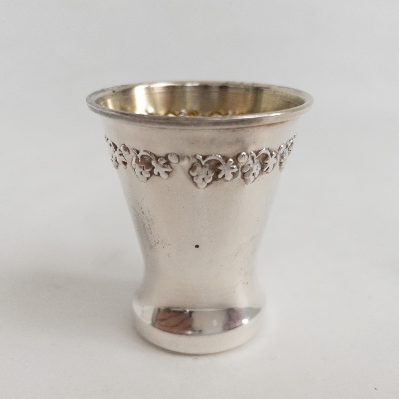 800 Silver Pair of Shot Glasses