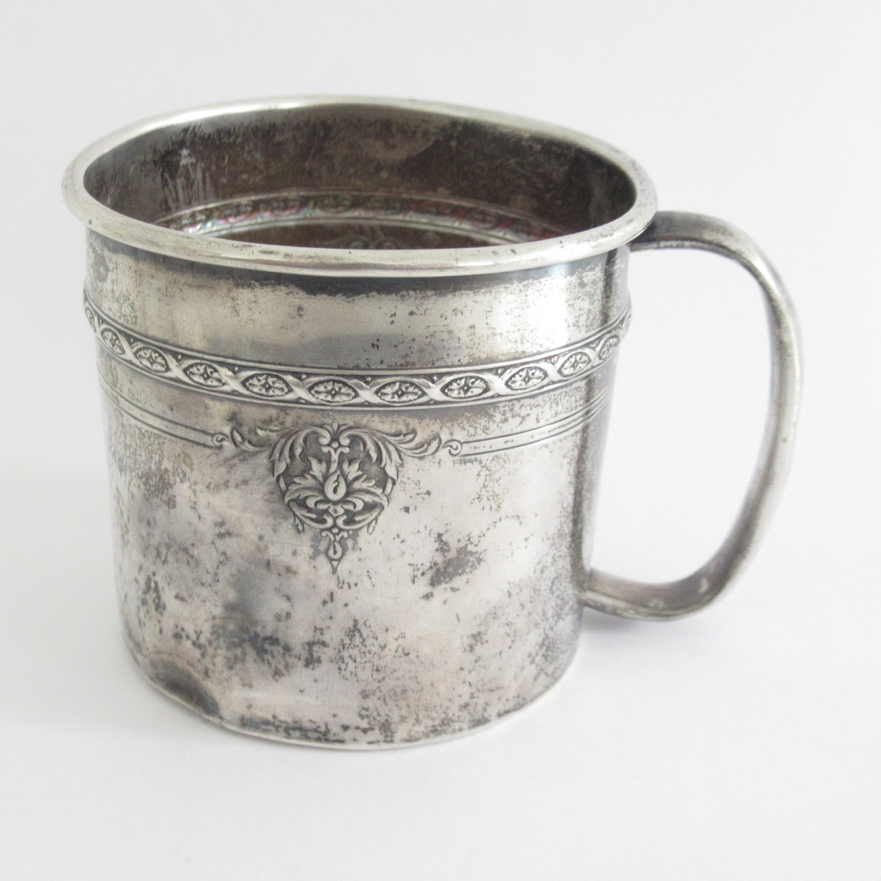 Sterling Silver Baby Cup Pair