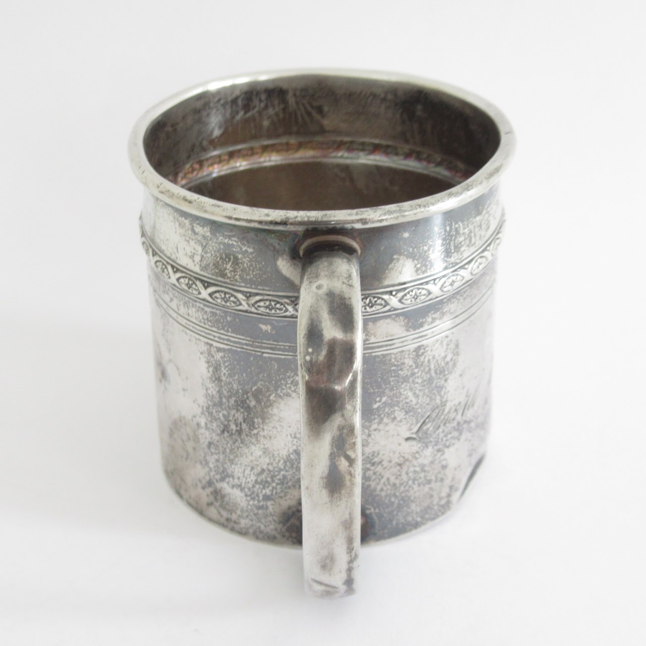 Sterling Silver Baby Cup Pair