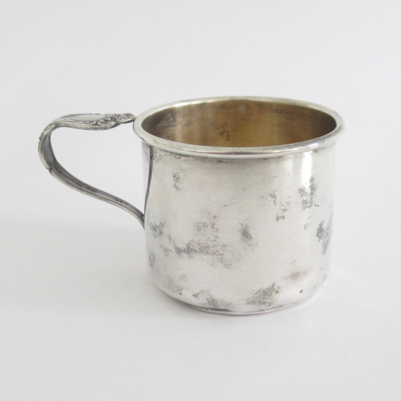 Sterling Silver Baby Cup Pair