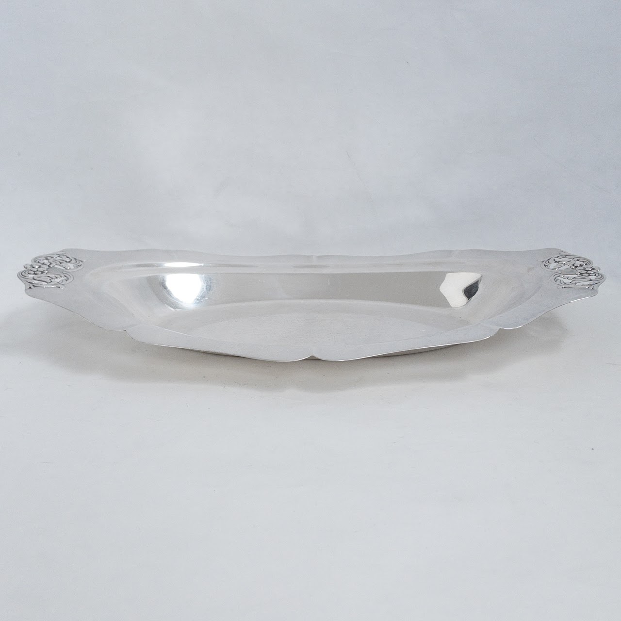 Sterling Silver Oblong Serving Tray