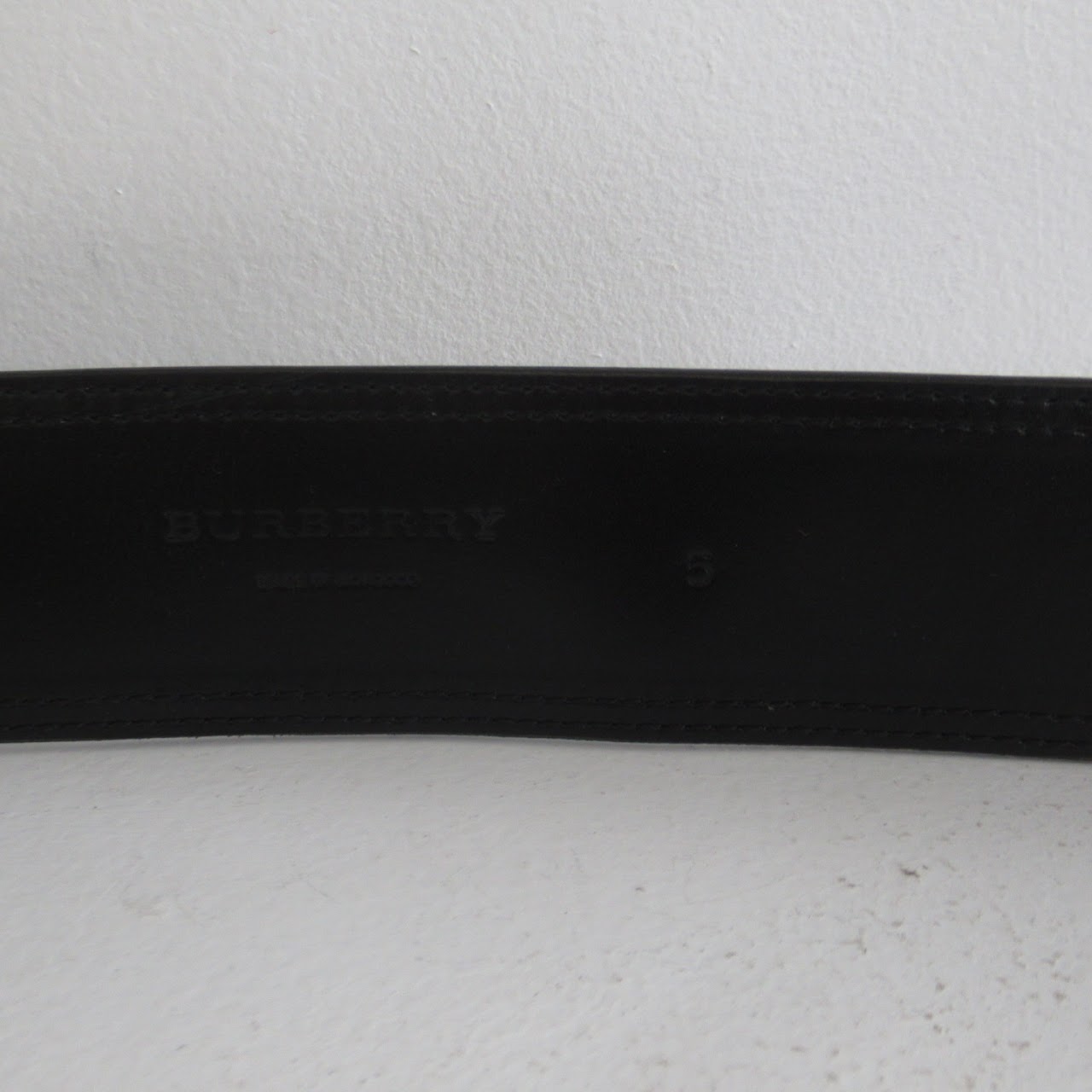 Burberry Covered Buckle Belt