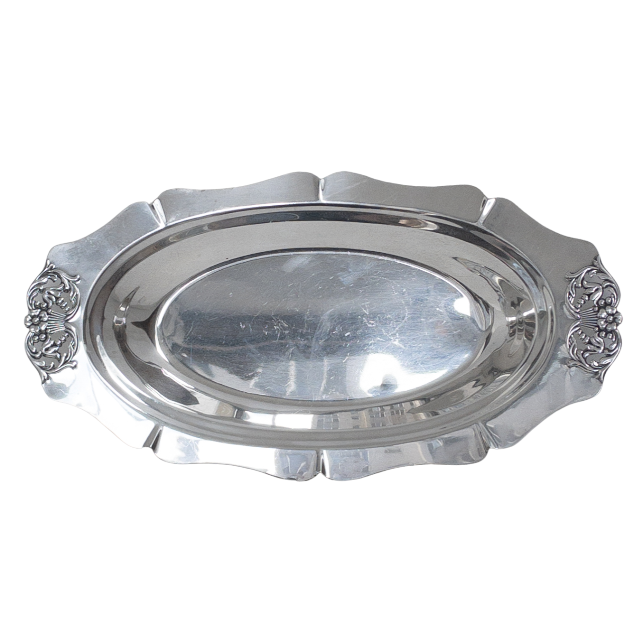 Sterling Silver Oblong Serving Tray