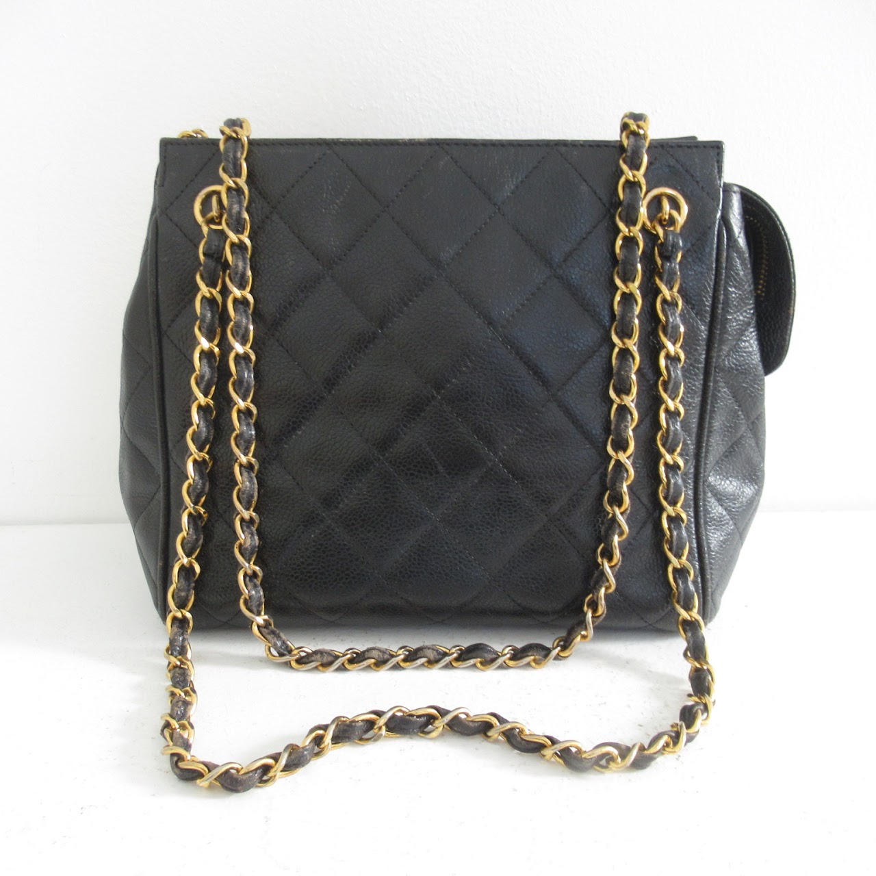 Chanel Quilted Chain Strap Handbag