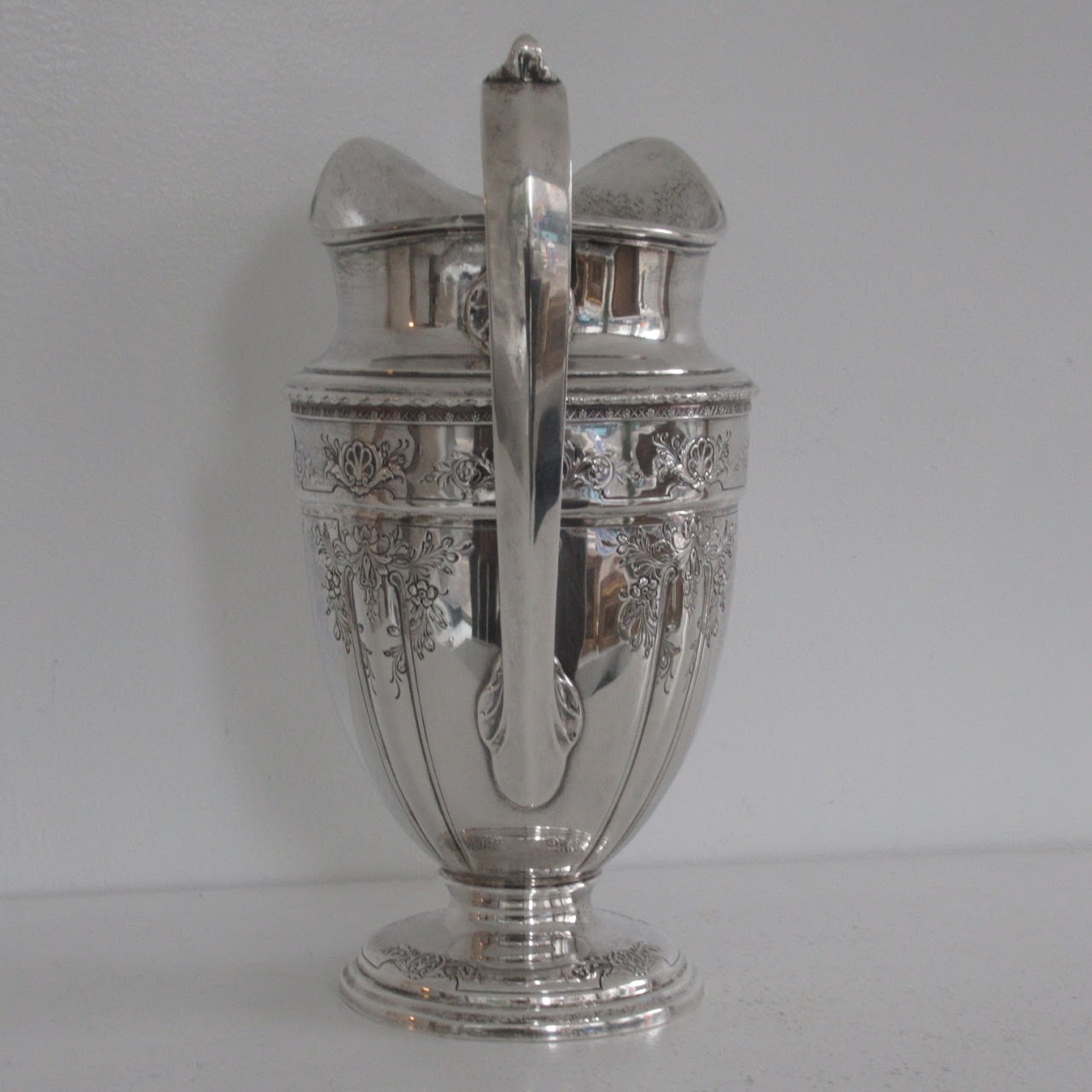 Sterling Silver Ornate Pitcher