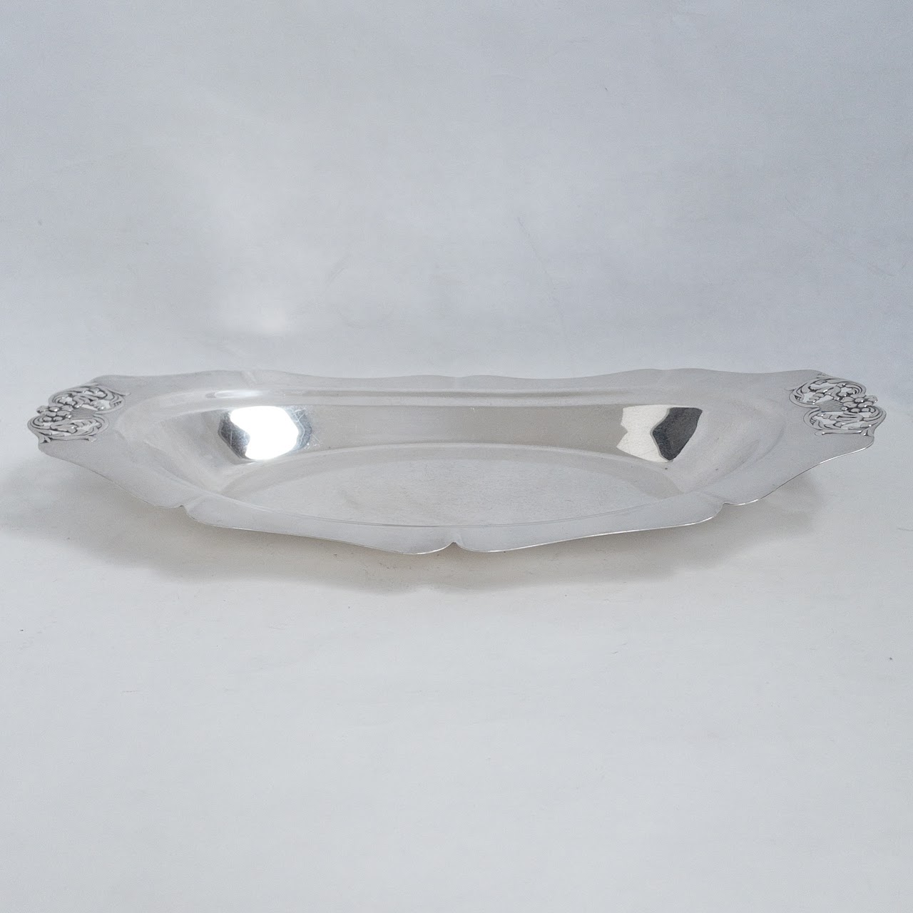 Sterling Silver Oblong Serving Tray