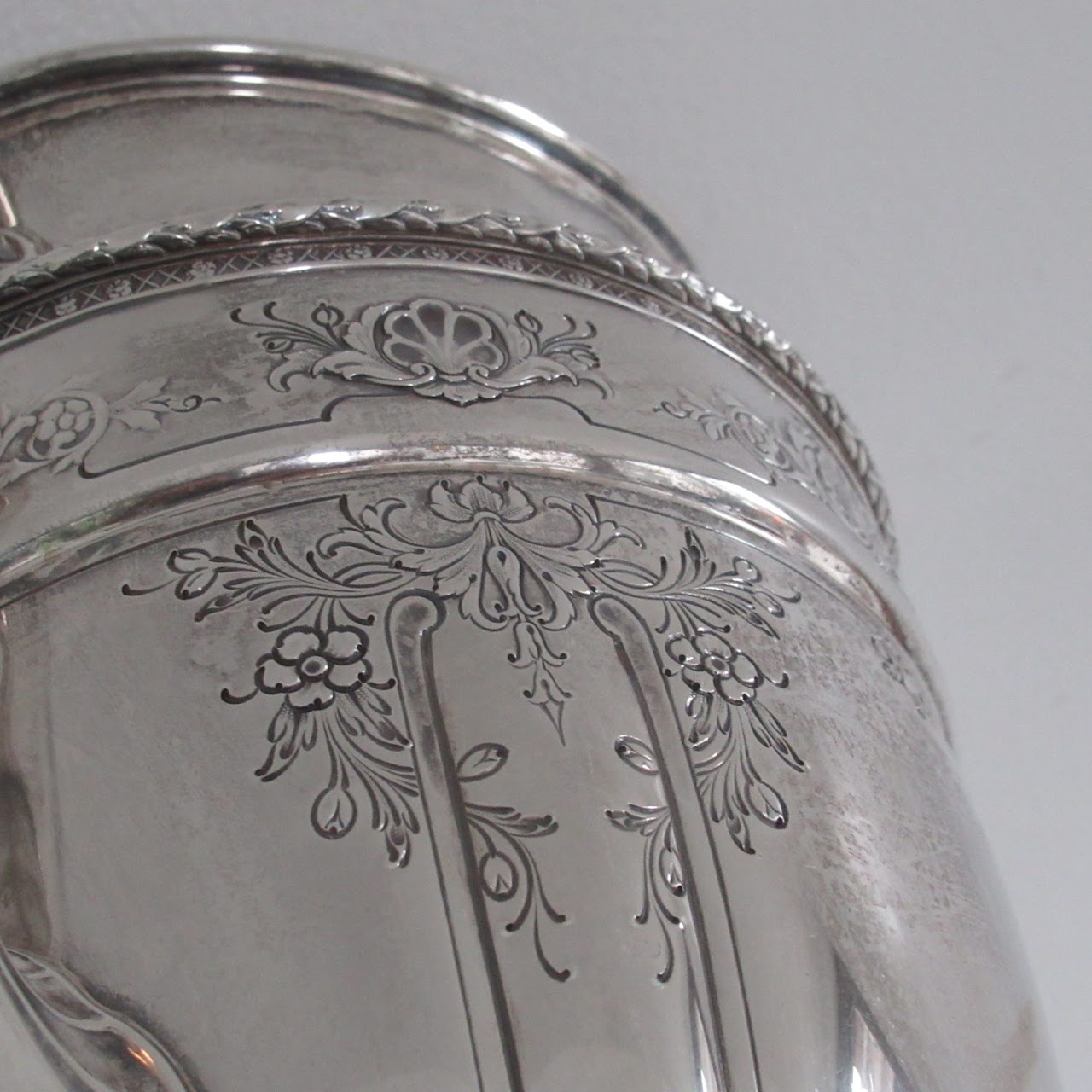 Sterling Silver Ornate Pitcher