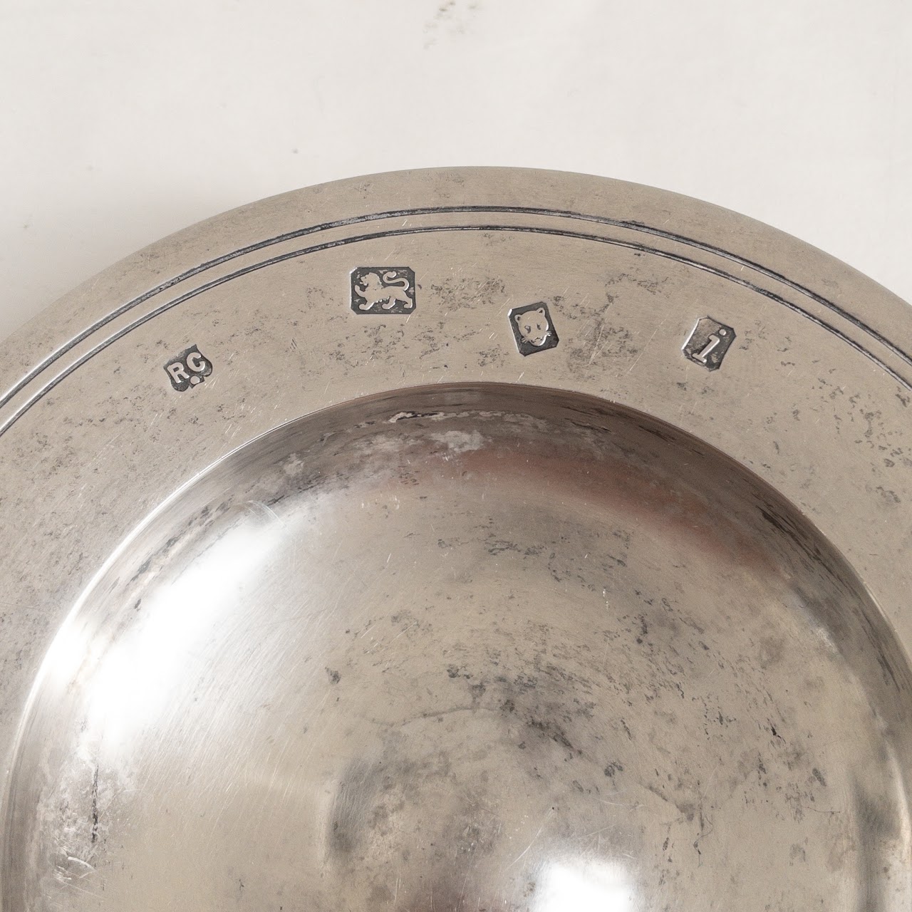 Sterling Silver Small Monogrammed Dish