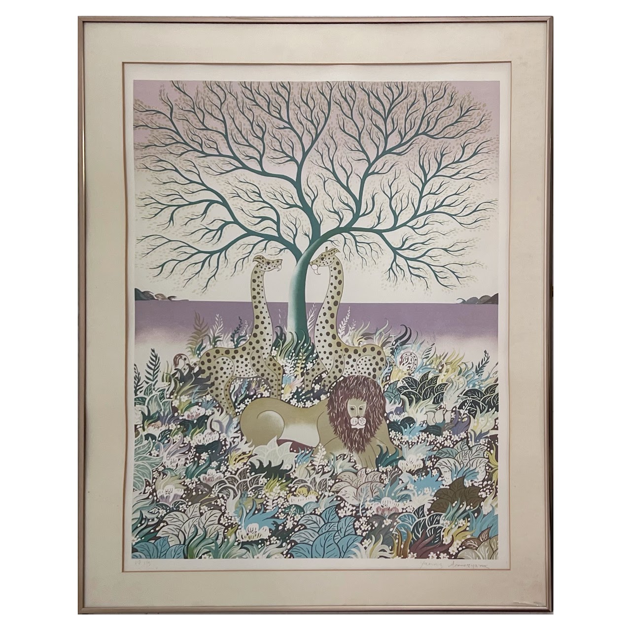 Yannis Amoryanos Signed Lithograph