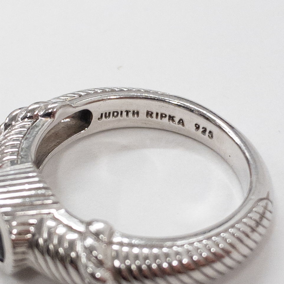 Sterling Silver Judith Ripka Ring Duo