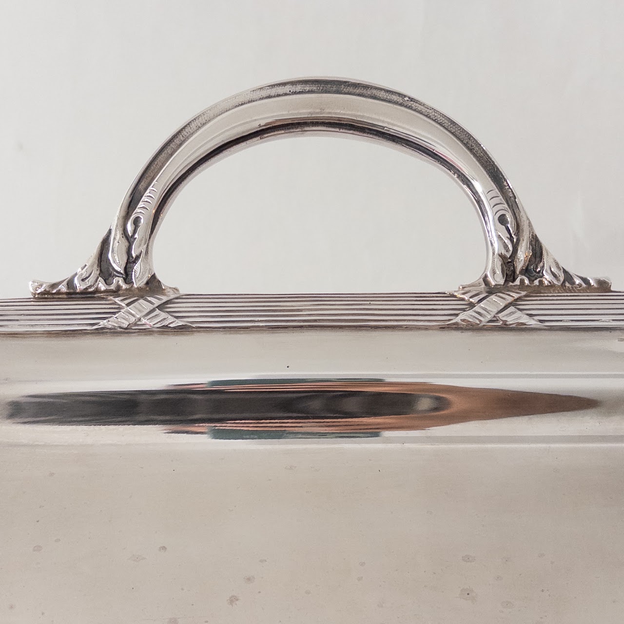 French Vintage Hotel Silver Tray from Le Cherche-Midi, Italy