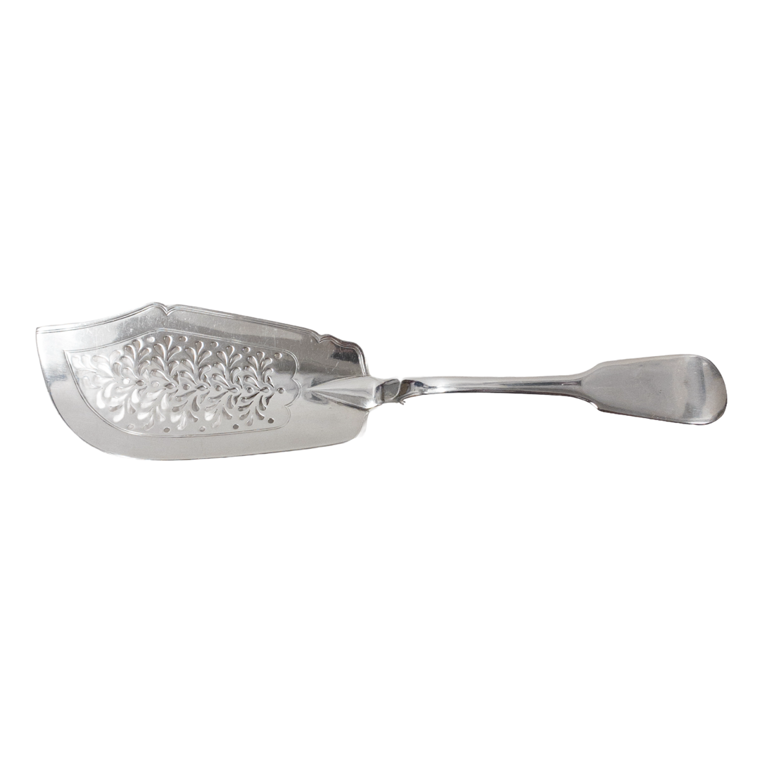 Sterling Silver Curved Fish Server