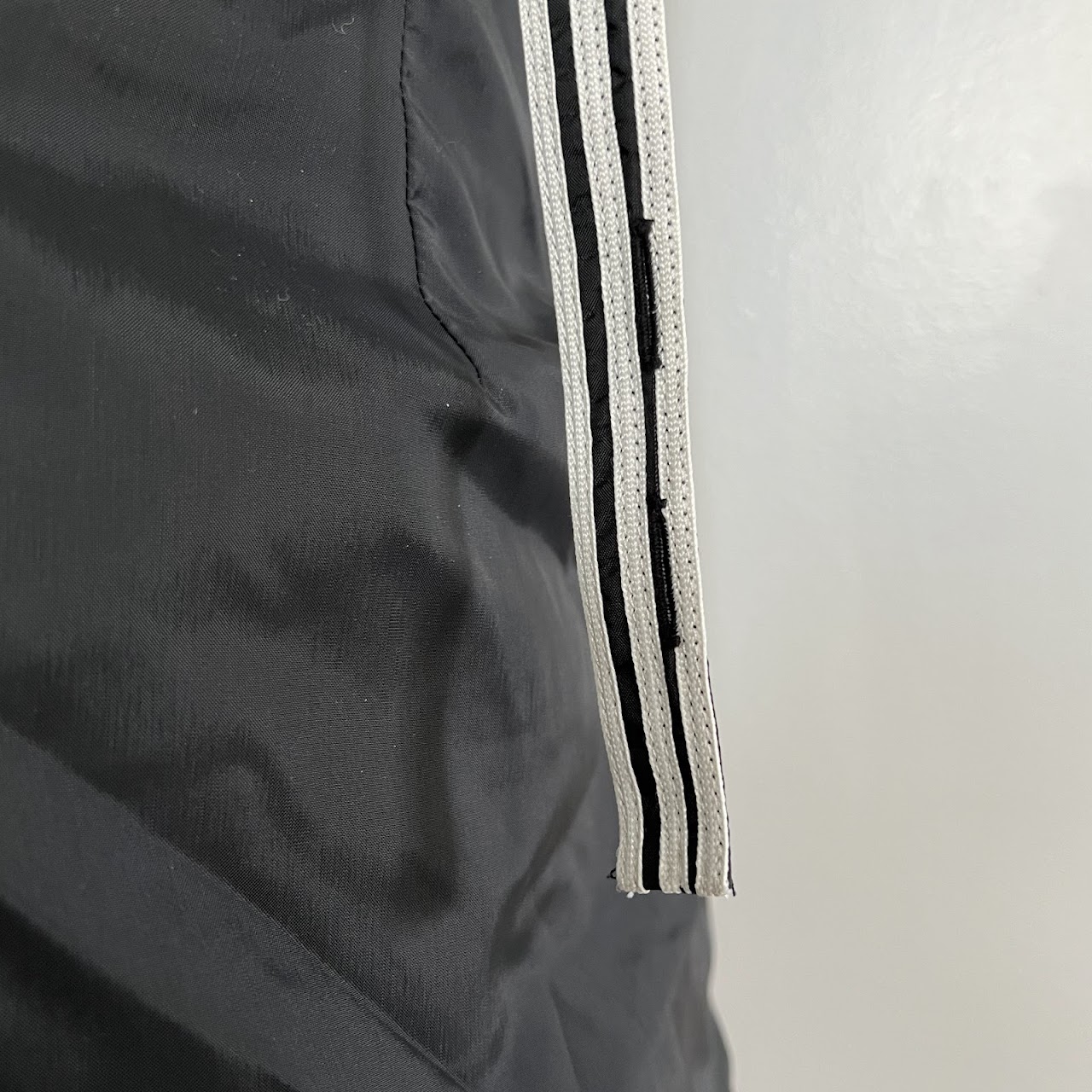 Y-3 Yohji Yamamoto x Adidas Wool Blend Hooded Coat