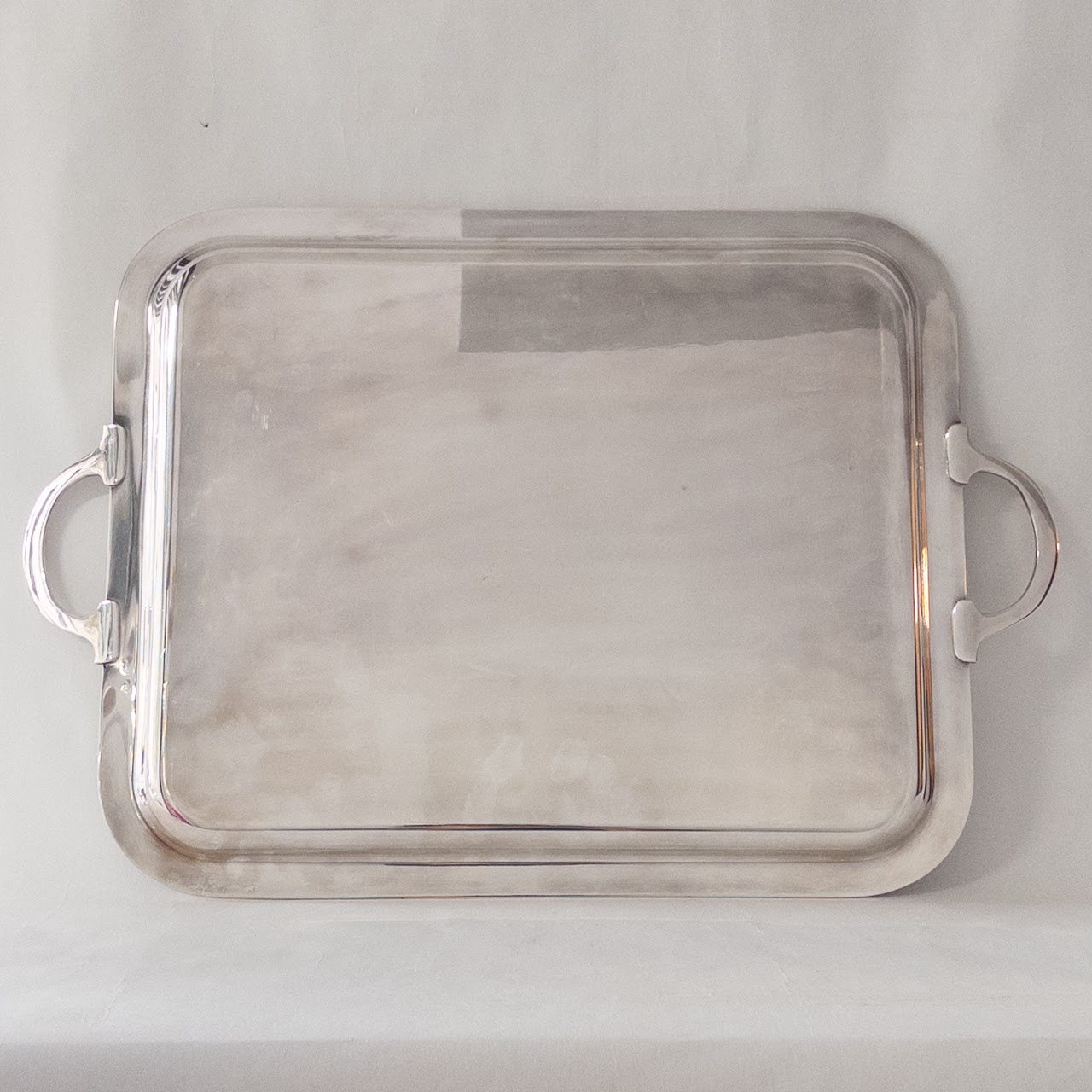 French Vintage Hotel Silver Tray from Le Cherche-Midi, Italy