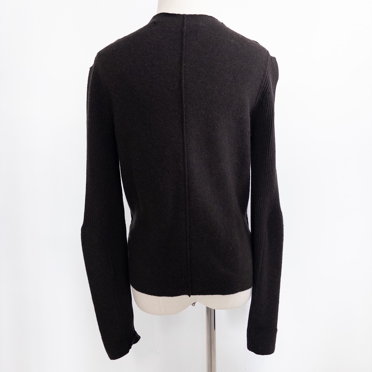 Lanvin Fleece Wool Cardigan