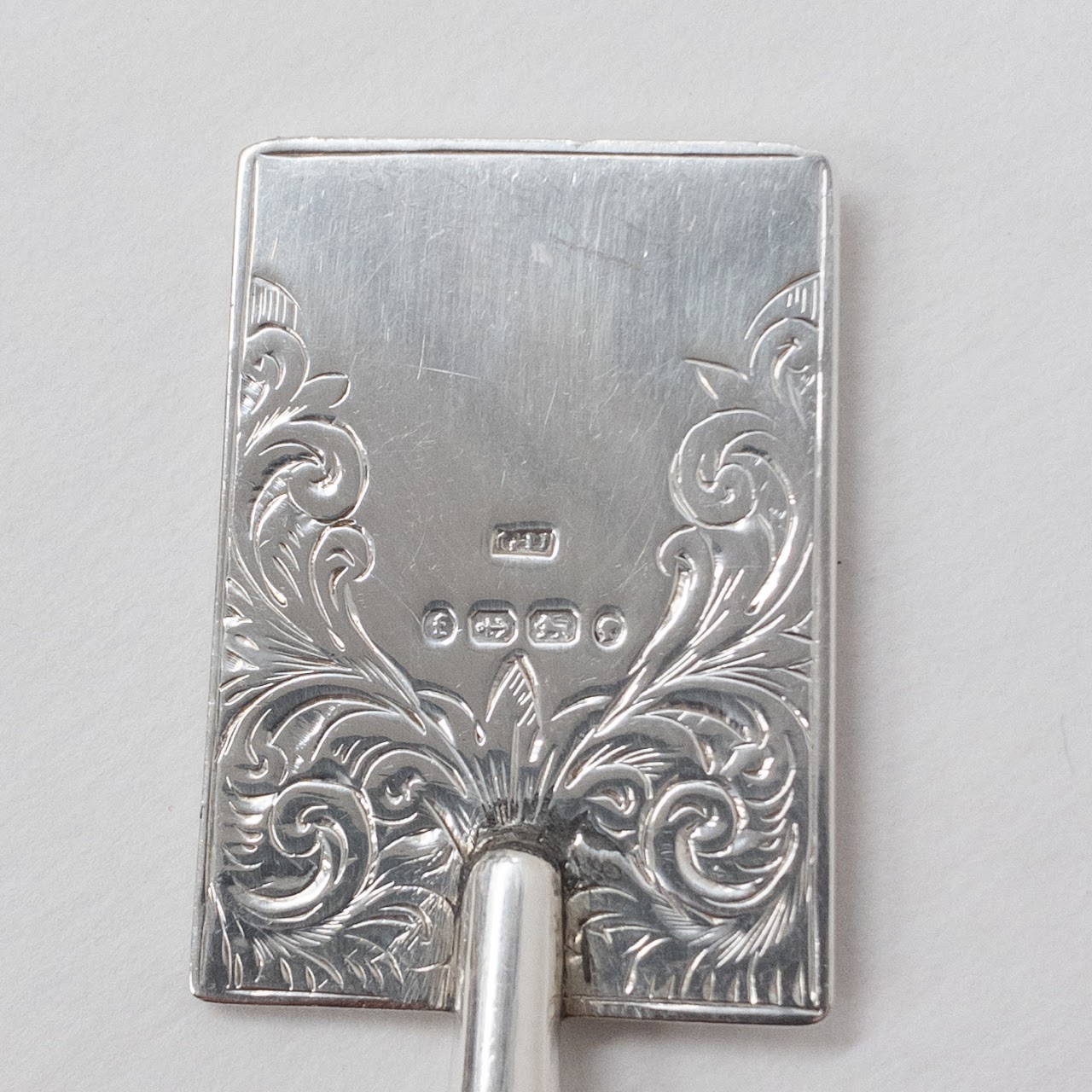 Sterling Silver and Bone Miniature Serving Utensil Set