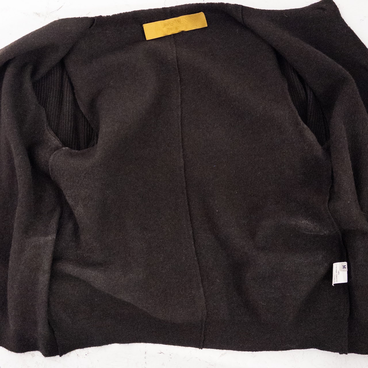 Lanvin Fleece Wool Cardigan