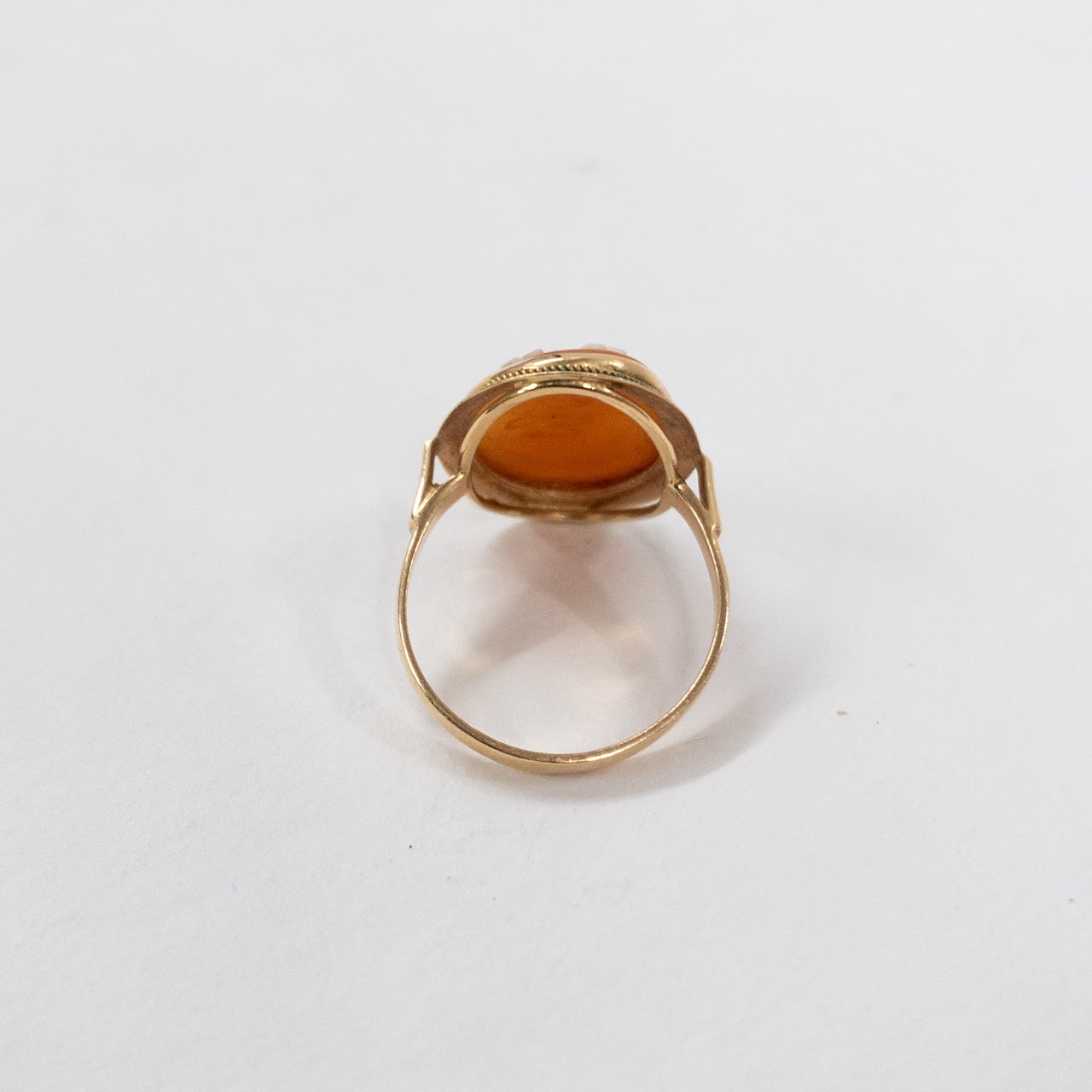 14K Gold Cameo Ring