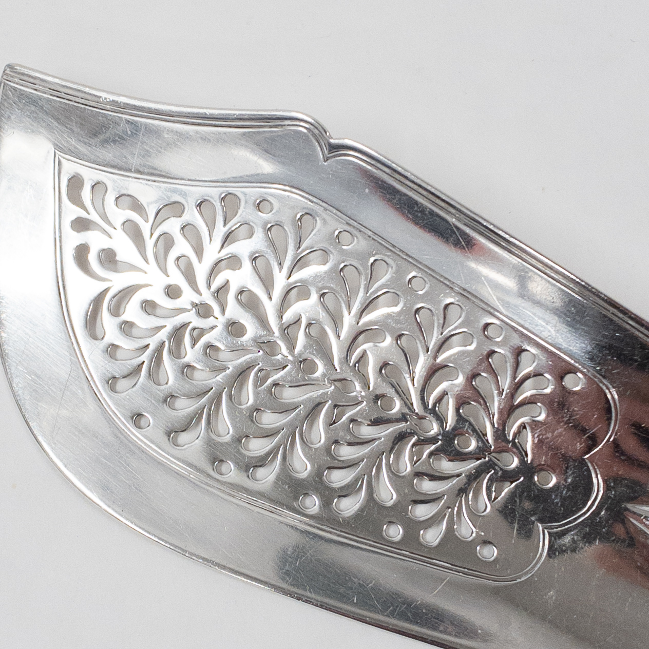 Sterling Silver Curved Fish Server