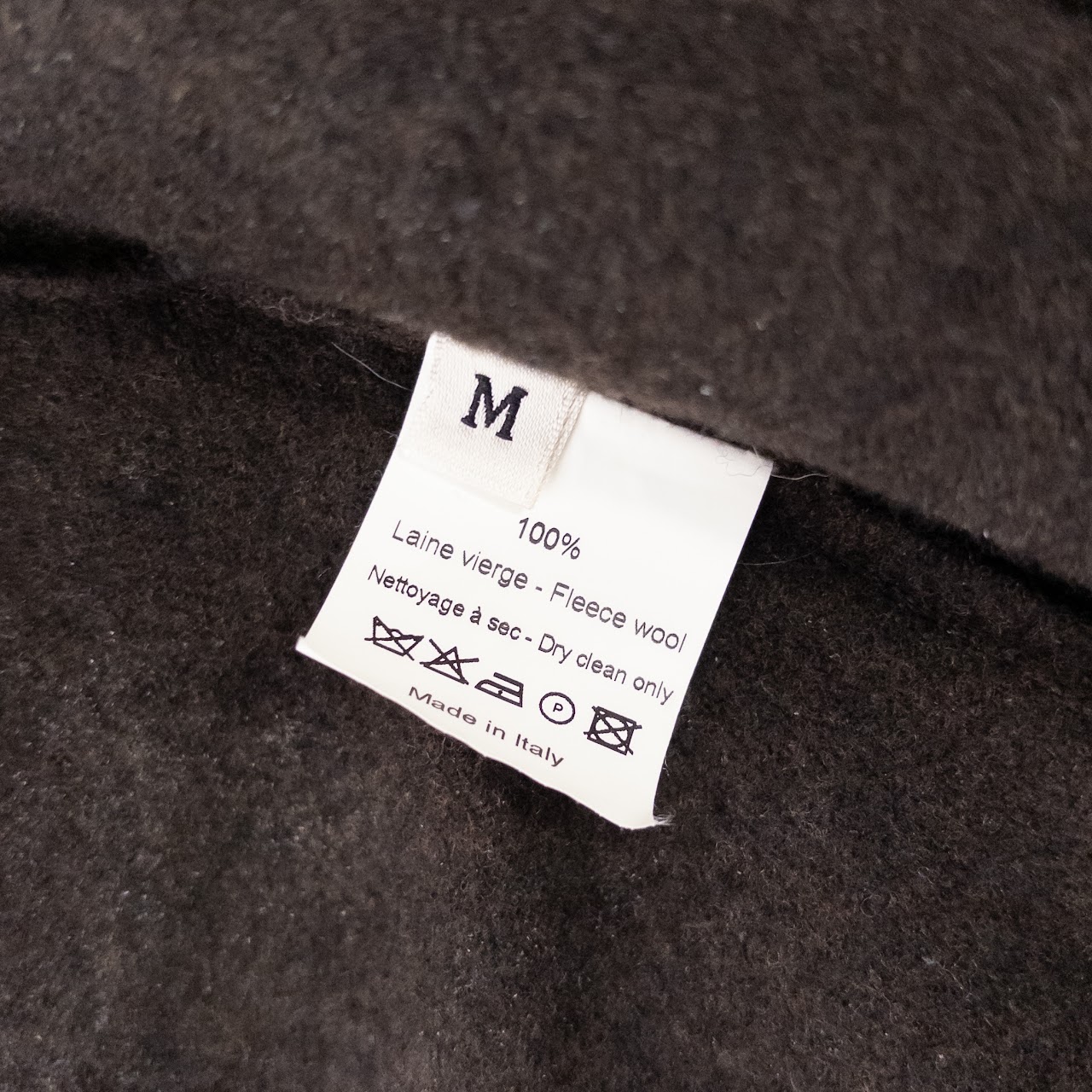 Lanvin Fleece Wool Cardigan