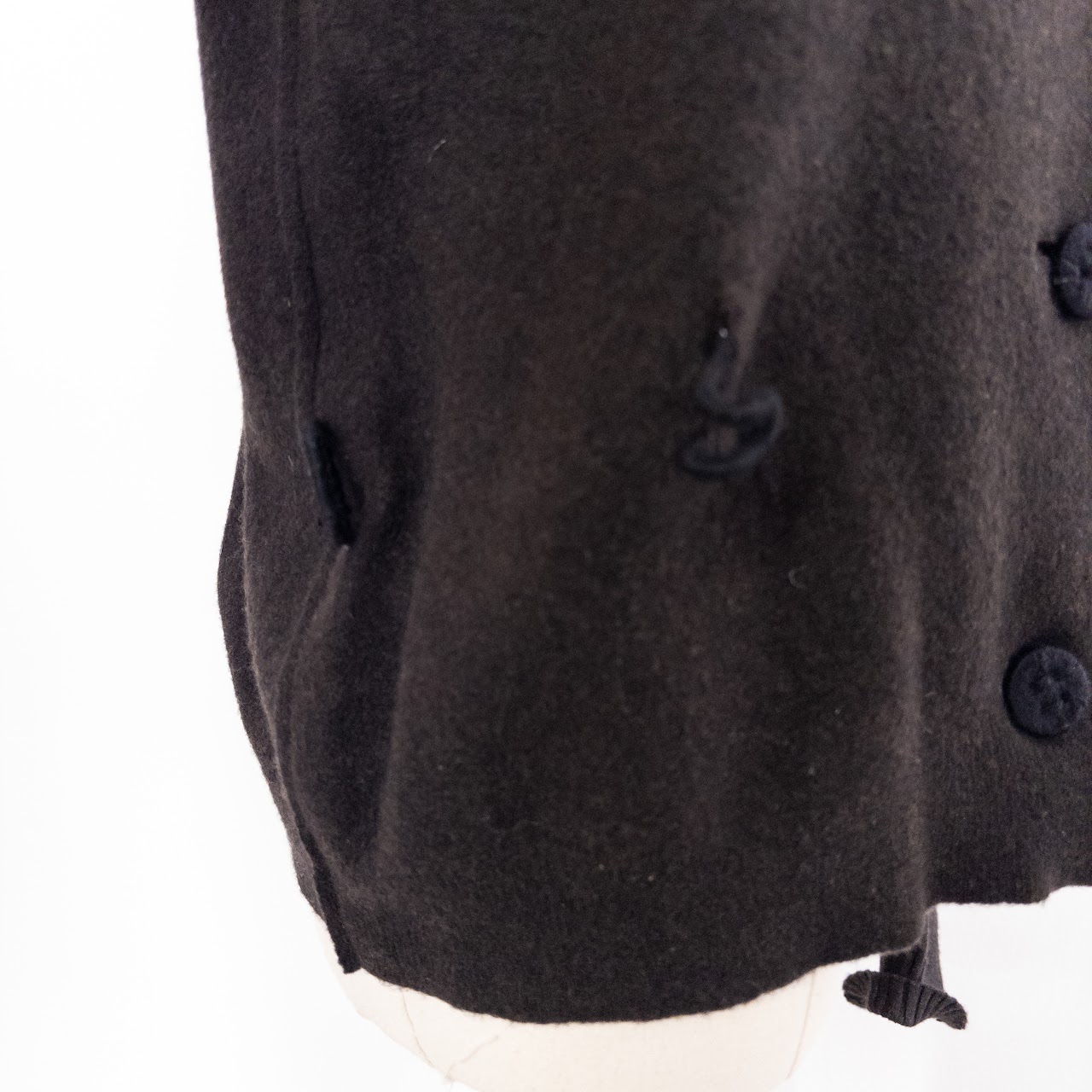 Lanvin Fleece Wool Cardigan