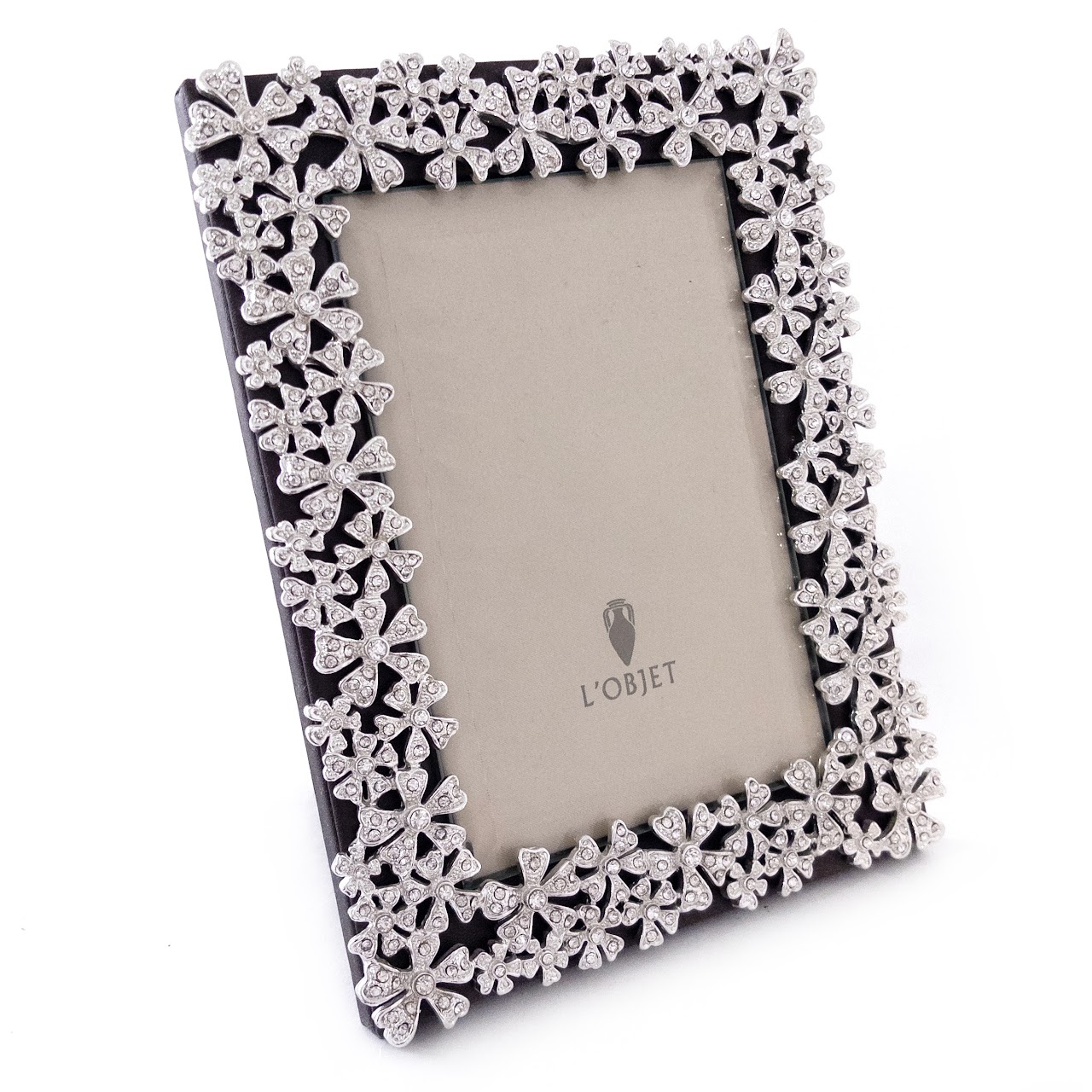 L'Objet Garland Swarovski Crystal Picture Frame