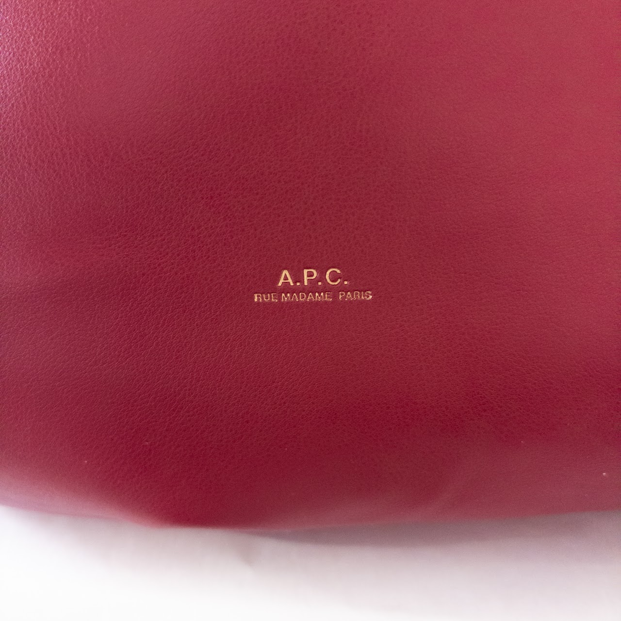 A.P.C. Ninon Vegan Leather Chain Bag