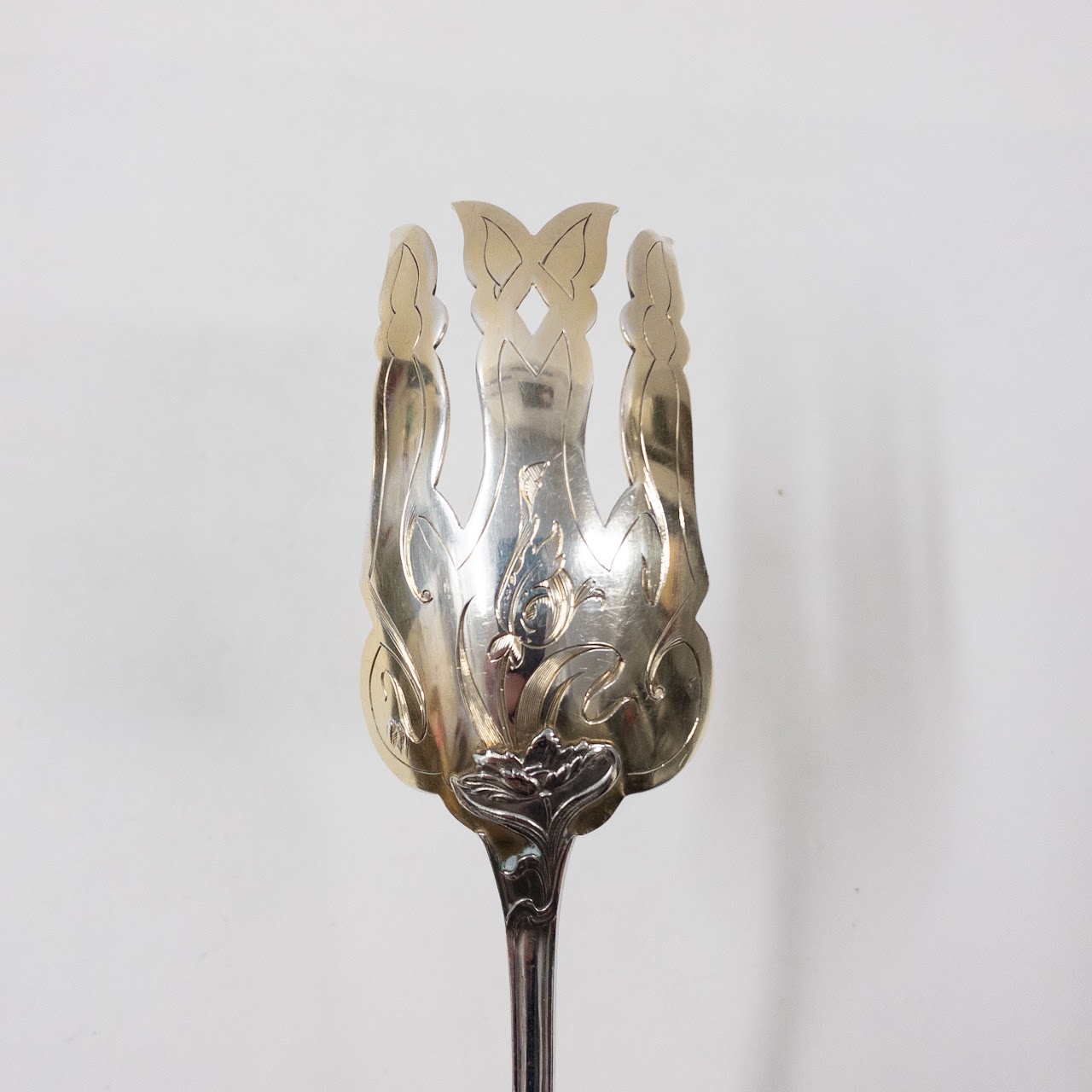 Sterling Silver Serving Utensil Pair