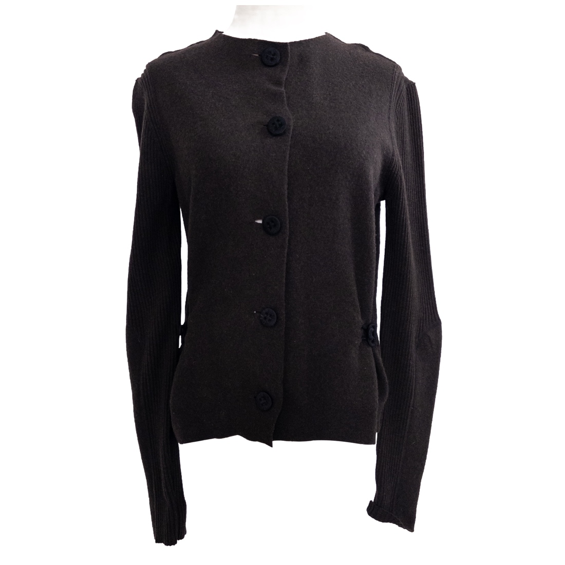 Lanvin Fleece Wool Cardigan