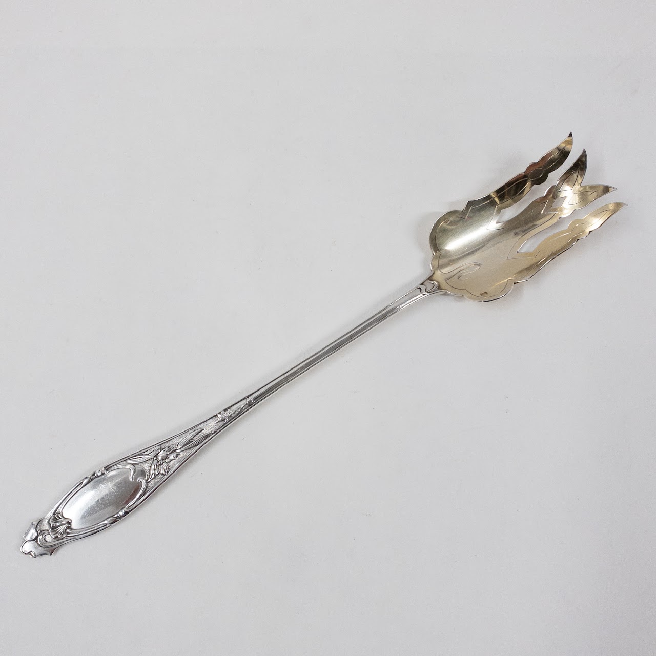 Sterling Silver Serving Utensil Pair