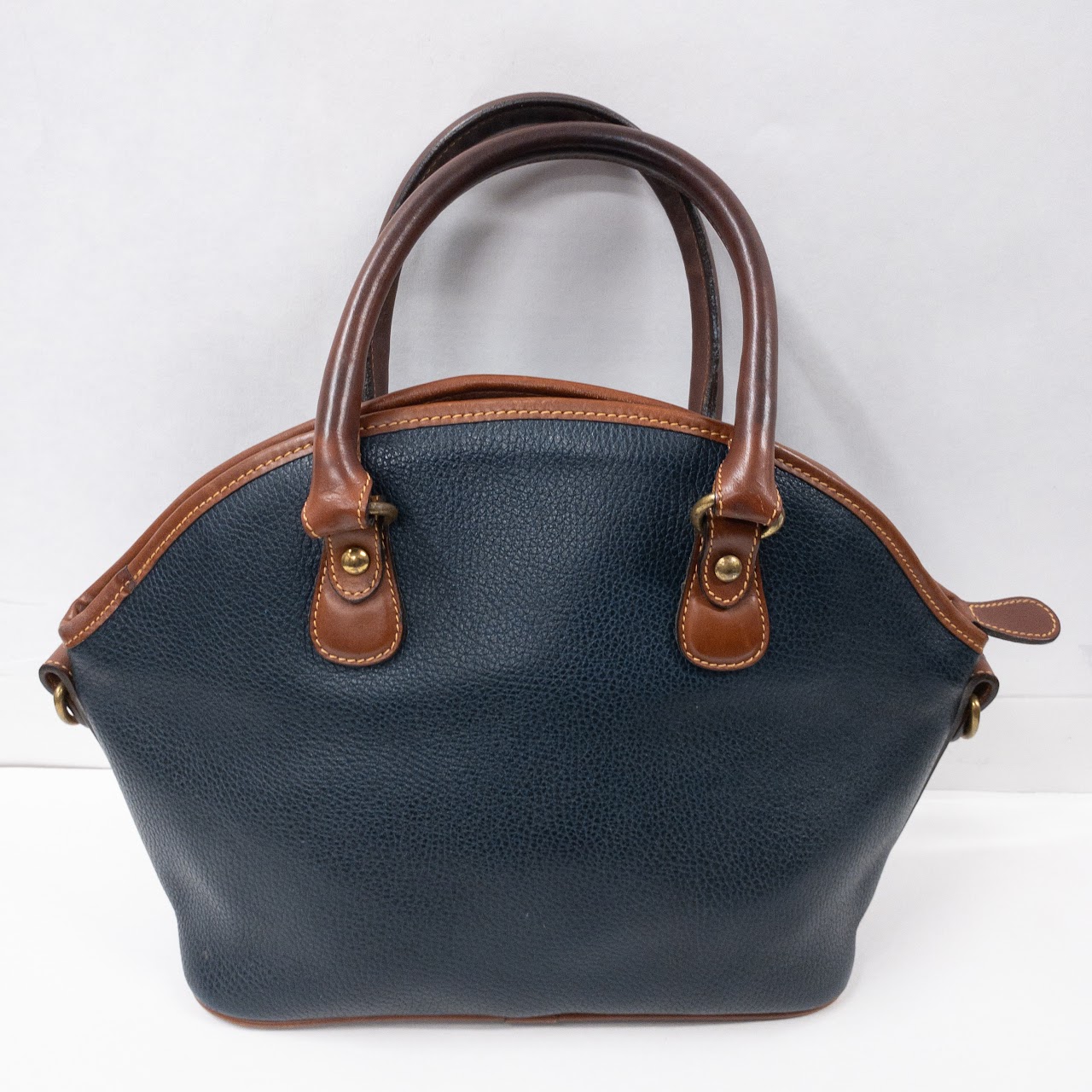 Coach Domed Leather Satchel