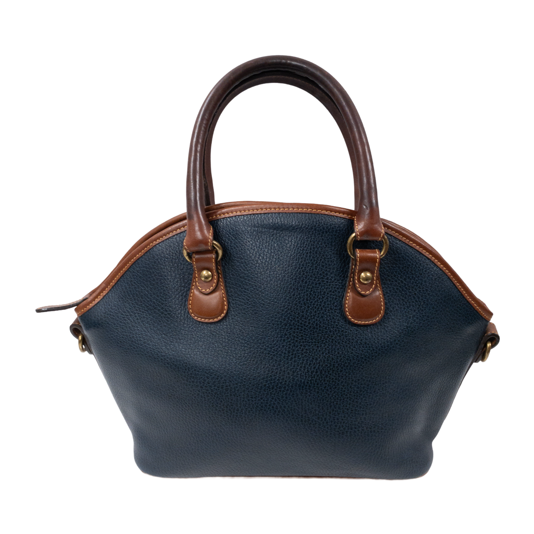 Coach Domed Leather Satchel