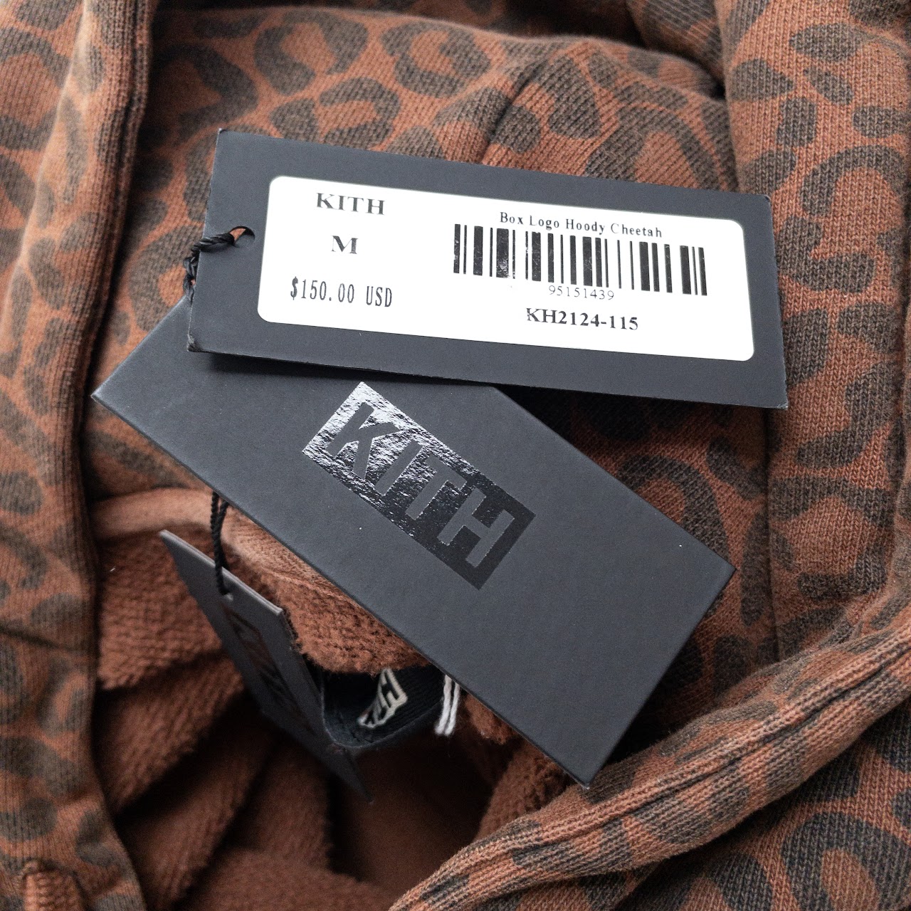 KITH Box Logo Hoody Cheetah