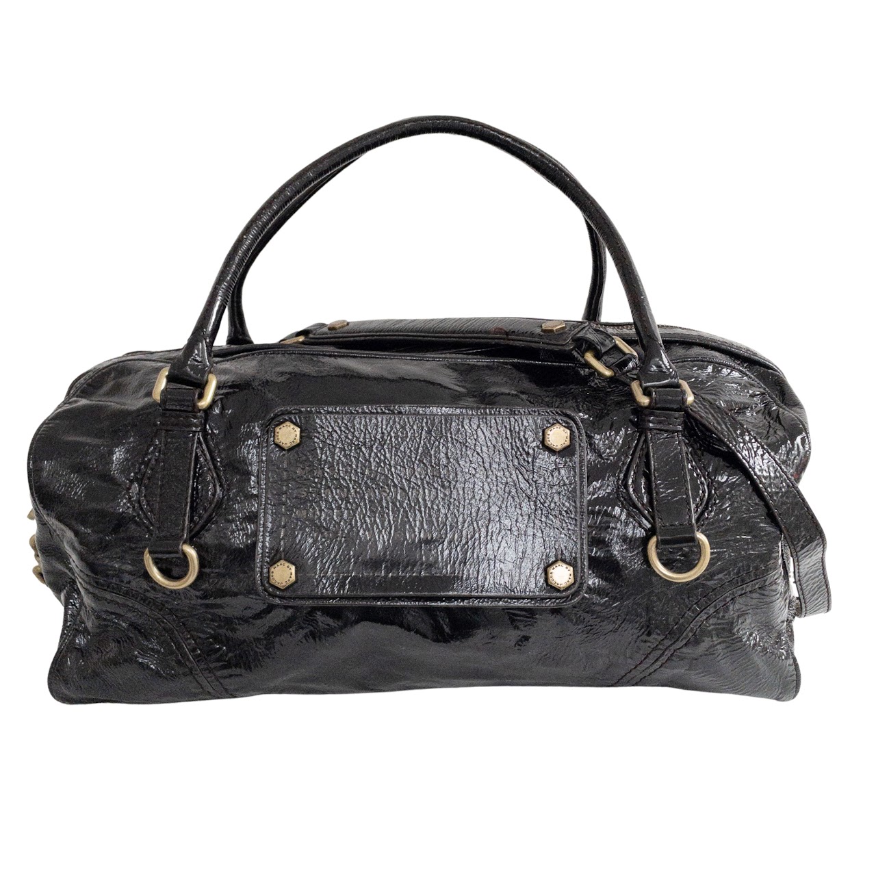 Marc by Marc Jacobs Patent Leather Oversized Satchel