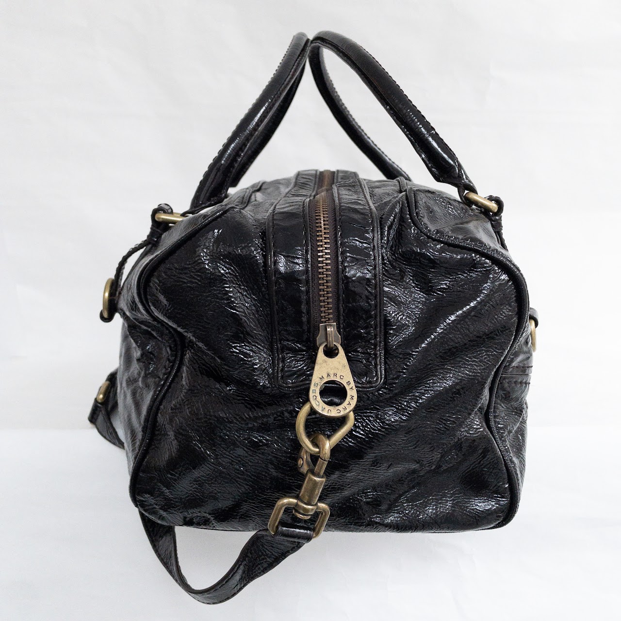 Marc by Marc Jacobs Patent Leather Oversized Satchel