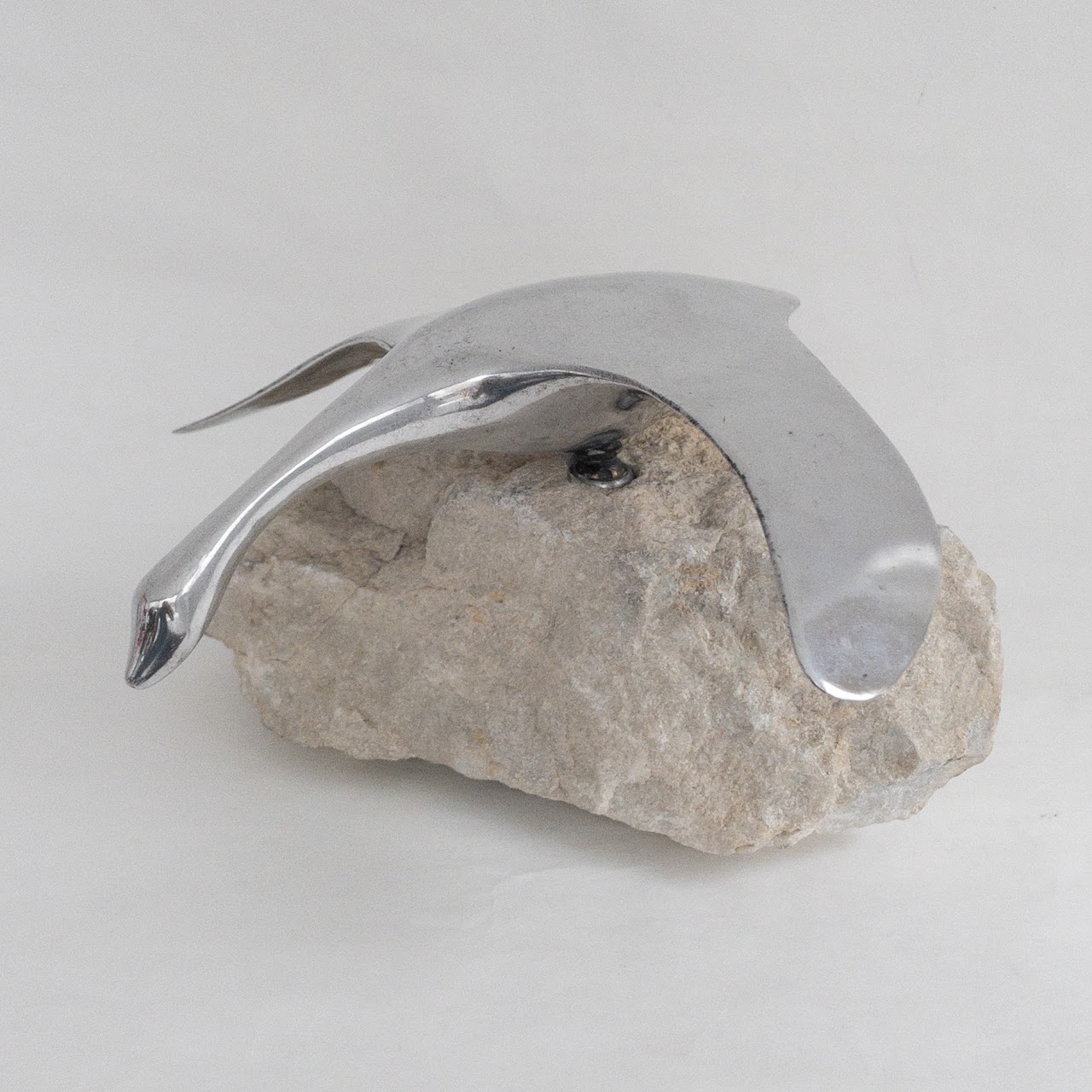 Hoselton Goose Flight Medium Aluminum Sculpture