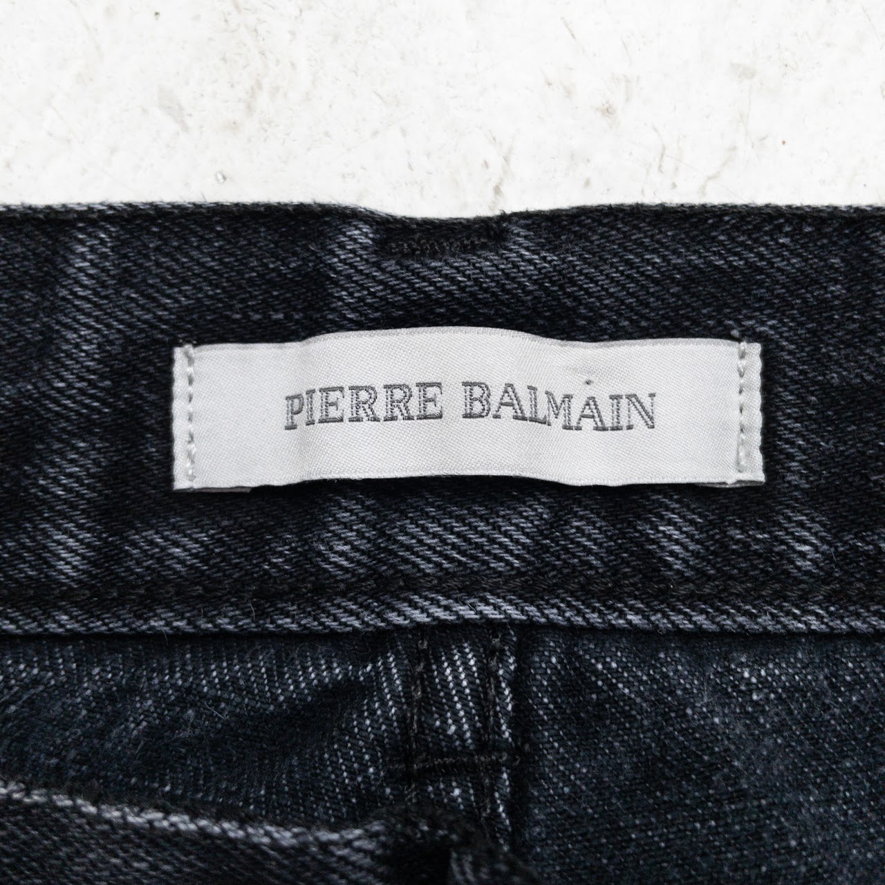 Pierre Balmain Charcoal Denim jeans