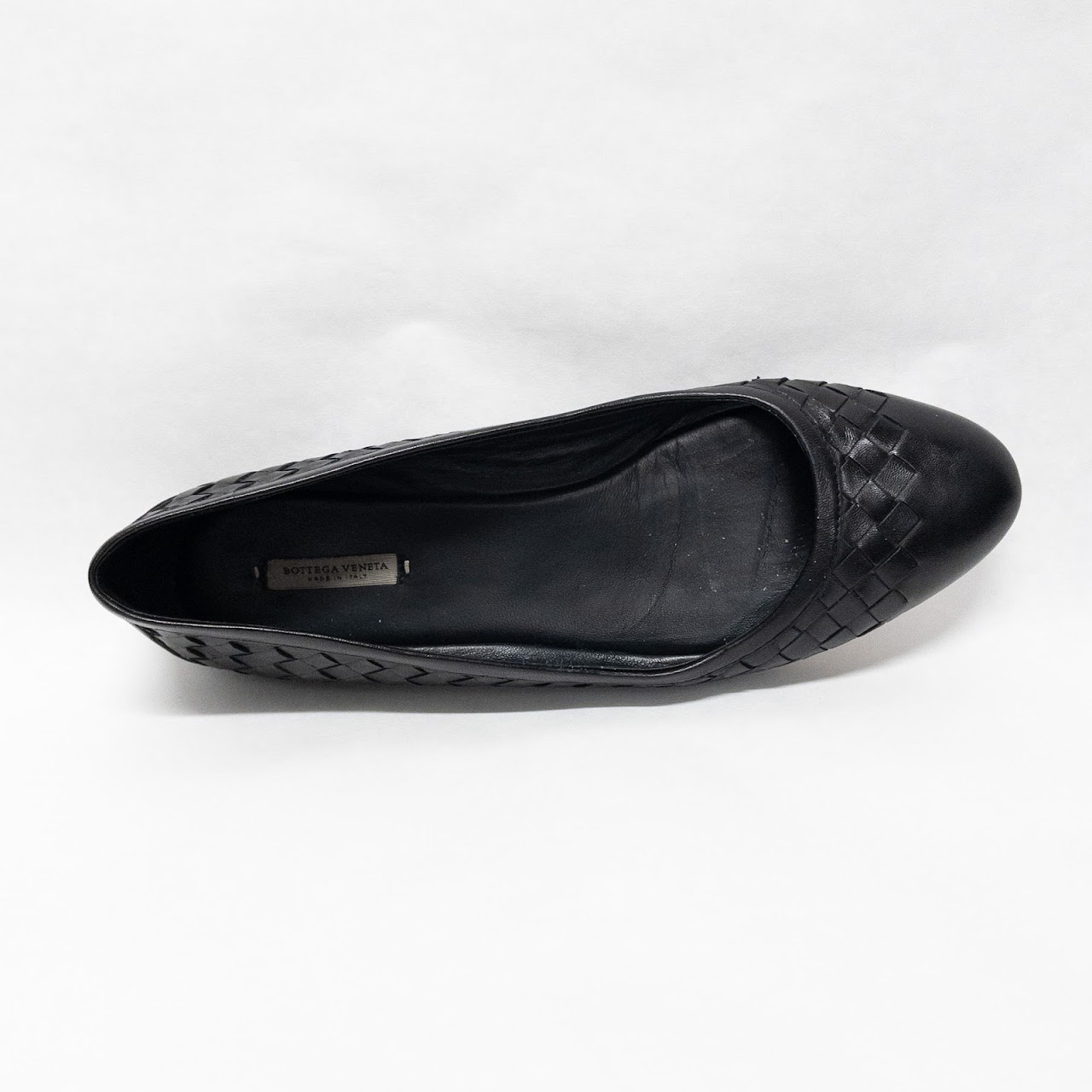 Bottega Veneta Woven Leather Flats